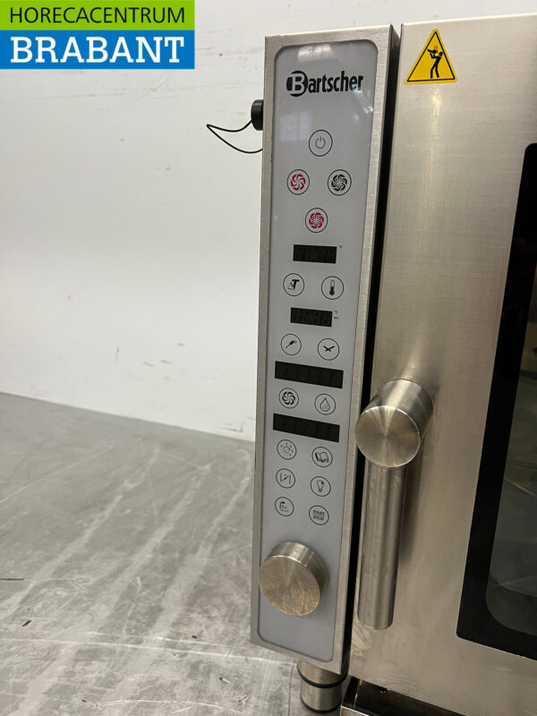 RVS Bartscher Combisteamer 5 x 2/3 gn 230V Horeca - Afbeelding 4