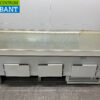DGD Koelvitrine Snackvitrine Gekoelde vitrine 248,5 cm 230V Cafetaria Friettent Horeca - Afbeelding 4