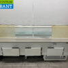 DGD Koelvitrine Snackvitrine Gekoelde vitrine 248,5 cm 230V Cafetaria Friettent Horeca - Afbeelding 6