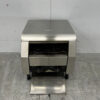 RVS Doorlooptoaster Broodrooster Conveyor oven 200 stuks 230V Horeca
