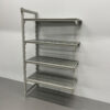 HCB Aanbouwsectie Voor Opbergrek Rek Stelling Koelcelrek Vriescelrek 106 x 53 x 180 cm Horeca - Afbeelding 2