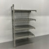 HCB Aanbouwsectie Voor Opbergrek Rek Stelling Koelcelrek Vriescelrek 106 x 61 x 180 cm Horeca - Afbeelding 2