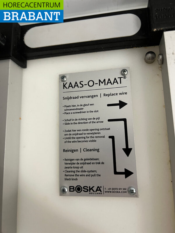 Boska Kaas-O-Maat kaassnijmachine snijmachine Horeca - Afbeelding 4