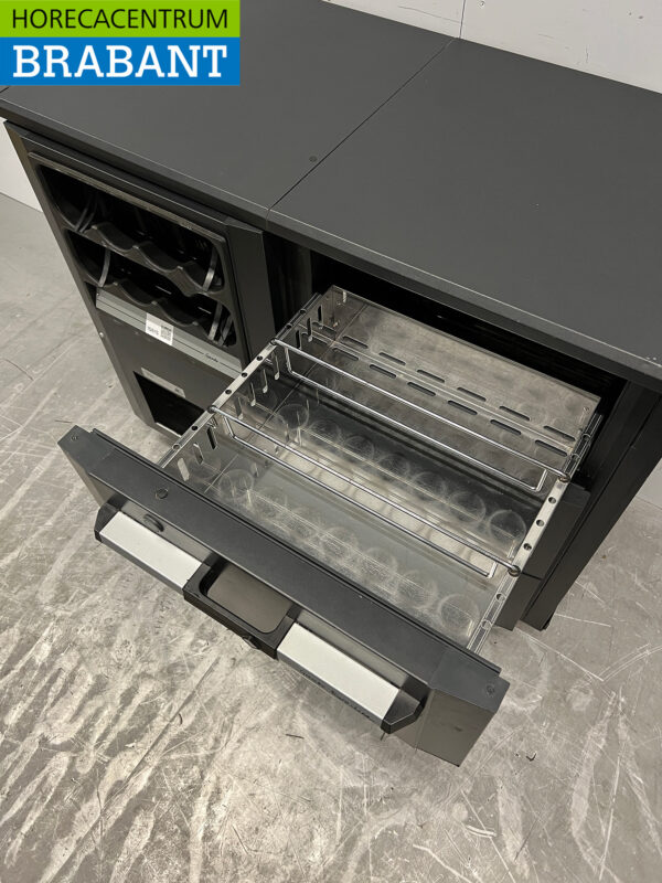 Gamko Barkoeling Flessennest 3 lade Verrijdbaar 123 cm 230V Horeca - Afbeelding 5
