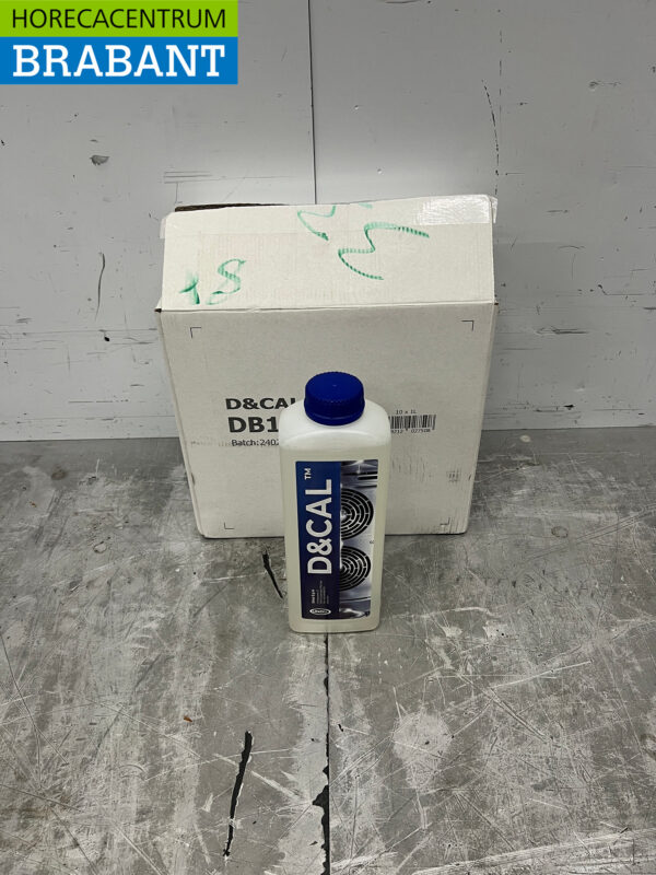Unox D&CAL 10 x 1 liter Ontkalker Kalkreiniger Horeca