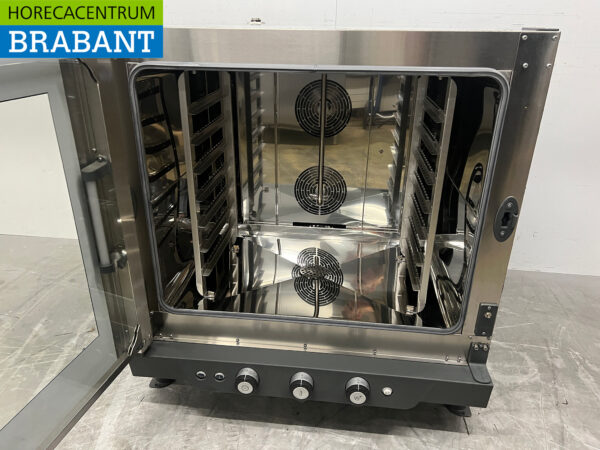 RVS Unox XV593 Hetelucht oven Steamer 7 x 1/1 GN 400V Horeca - Afbeelding 5