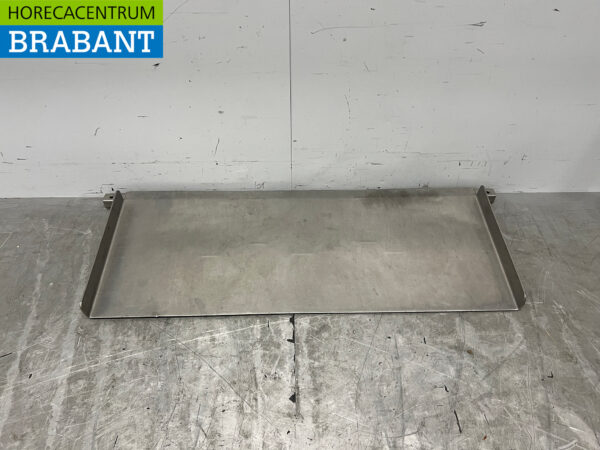 RVS Oprijplaat 125 cm Horeca Slagerij