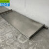 RVS Oprijplaat 125 cm Horeca Slagerij - Afbeelding 2