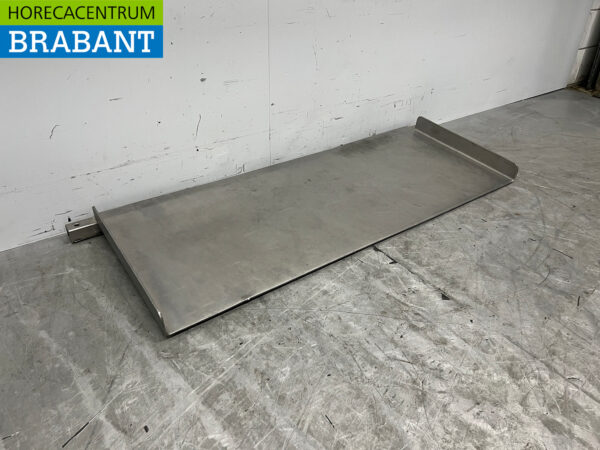 RVS Oprijplaat 125 cm Horeca Slagerij - Afbeelding 3