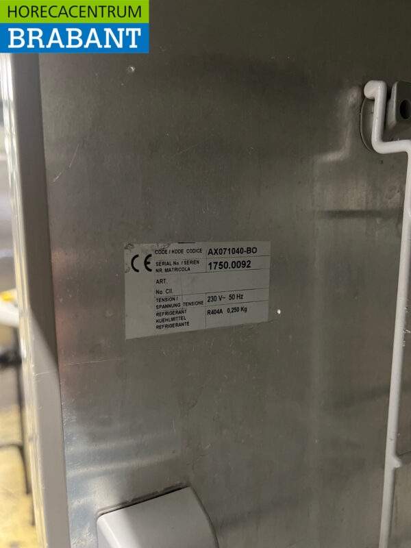 RVS Catertech Koeling Koelast 600 liter 230V Horeca - Afbeelding 5