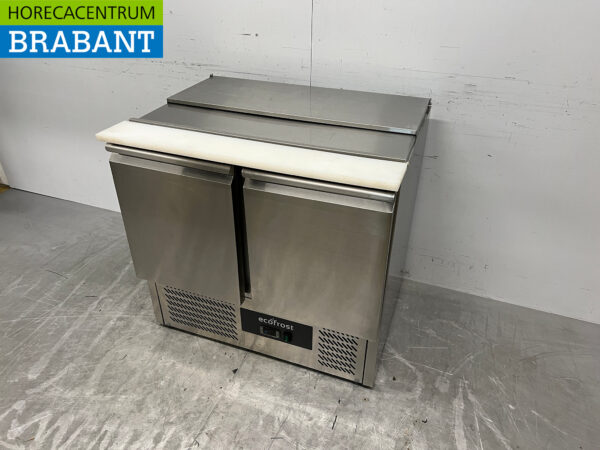 RVS Ecofrost Saladette 90,5 cm 230V Horeca - Afbeelding 2