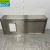 RVS Wandkast 2 Schuifdeuren 146 cm Horeca