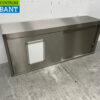 RVS Wandkast 2 Schuifdeuren 146 cm Horeca - Afbeelding 3