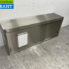 RVS Wandkast 2 Schuifdeuren 148 cm Horeca - Afbeelding 3