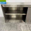 RVS Wandkast 2 Schuifdeuren 148 cm Horeca - Afbeelding 4