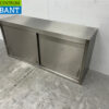 RVS Wandkast 2 Schuifdeuren 130 cm Horeca - Afbeelding 2