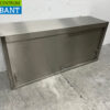 RVS Wandkast 2 Schuifdeuren 130 cm Horeca - Afbeelding 3
