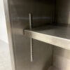 RVS Wandkast 2 Schuifdeuren 130 cm Horeca - Afbeelding 5