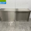 RVS Wandkast 2 Schuifdeuren 148 cm Horeca