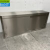 RVS Wandkast 2 Schuifdeuren 148 cm Horeca - Afbeelding 3