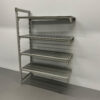 HCB Aanbouwsectie Voor Opbergrek Rek Stelling Koelcelrek Vriescelrek 122 x 53 x 180 cm Horeca - Afbeelding 2