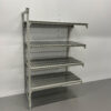 HCB Aanbouwsectie Voor Opbergrek Rek Stelling Koelcelrek Vriescelrek 122 x 61 x 180 cm Horeca - Afbeelding 3