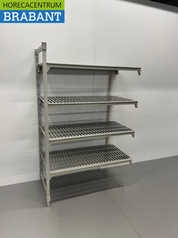 HCB Aanbouwsectie Voor Opbergrek Rek Stelling Koelcelrek Vriescelrek 122 x 61 x 180 cm Horeca - Afbeelding 3