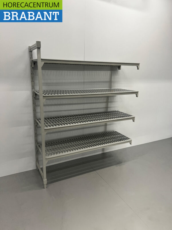 HCB Aanbouwsectie Voor Opbergrek Rek Stelling Koelcelrek Vriescelrek 152,5 x 53 x 180 cm Horeca - Afbeelding 2