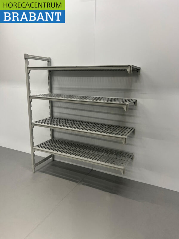 HCB Aanbouwsectie Voor Opbergrek Rek Stelling Koelcelrek Vriescelrek 152,5 x 53 x 180 cm Horeca - Afbeelding 3
