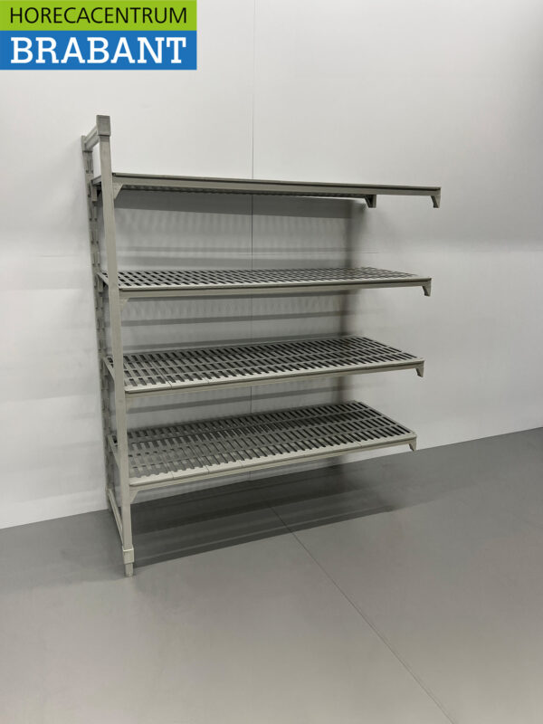 HCB Aanbouwsectie Voor Opbergrek Rek Stelling Koelcelrek Vriescelrek 152,5 x 61 x 180 cm Horeca - Afbeelding 2