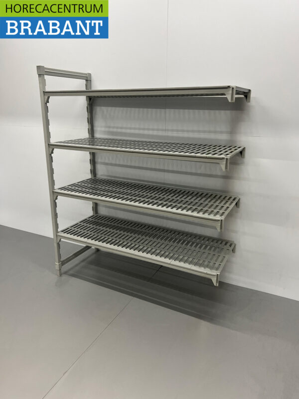 HCB Aanbouwsectie Voor Opbergrek Rek Stelling Koelcelrek Vriescelrek 152,5 x 61 x 180 cm Horeca - Afbeelding 3