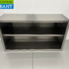 RVS Wandkast Kast Premium-line Open model 120 cm Horeca