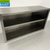 RVS Wandkast Kast Premium-line Open model 120 cm Horeca - Afbeelding 3