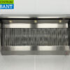 RVS Afzuigkap Dampkap Premium-line Motor 2000 kuub Schuin Model 180 cm 230V Horeca