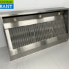 RVS Afzuigkap Dampkap Premium-line Motor 2000 kuub Schuin Model 180 cm 230V Horeca - Afbeelding 3