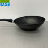 EUROLUX Gietalumium universele wokpan wok 32 x 36 cm - keramisch oppervlak - PFOA-vrij - MADE IN GERMANY