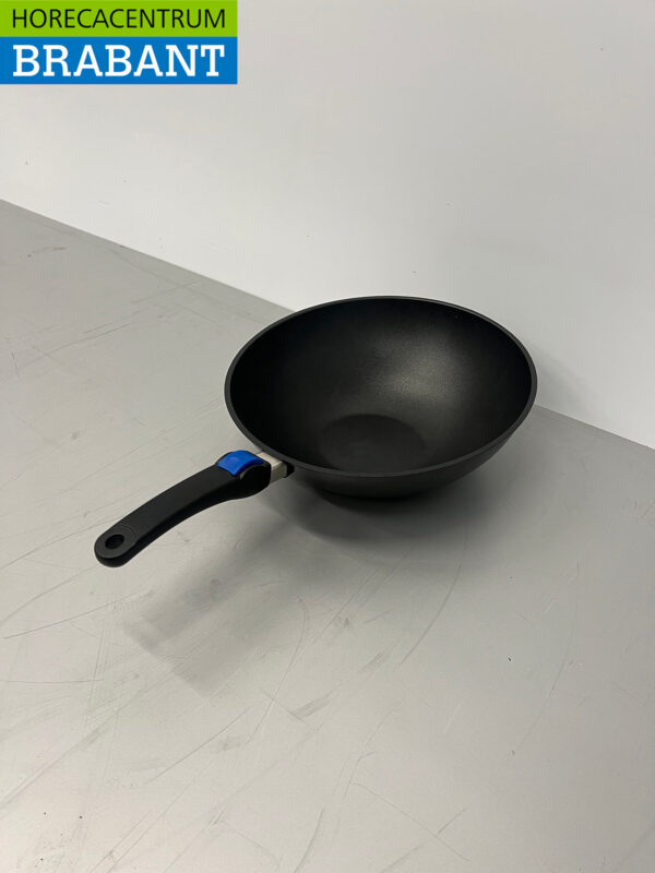 EUROLUX Gietalumium universele wokpan wok 32 x 36 cm - keramisch oppervlak - PFOA-vrij - MADE IN GERMANY - Afbeelding 3