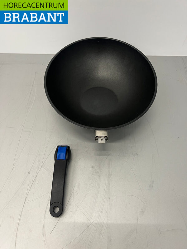 EUROLUX Gietalumium universele wokpan wok 32 x 36 cm - keramisch oppervlak - PFOA-vrij - MADE IN GERMANY - Afbeelding 5