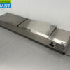 HCB RVS Opzetvitrine Opzet koelvitrine saladière 8 x 1/3 GN 180 cm Horeca - Afbeelding 2