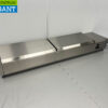HCB RVS Opzetvitrine Opzet koelvitrine saladière 8 x 1/3 GN 180 cm Horeca - Afbeelding 3