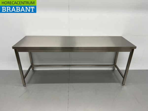 HCB RVS Werktafel Tafel Basic-line 200 x 60 x 85 cm Horeca