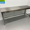 HCB RVS Werktafel Tafel Basic-line 200 x 60 x 85 cm Horeca - Afbeelding 3