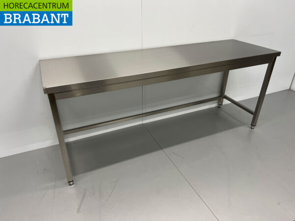 HCB RVS Werktafel Tafel Basic-line 200 x 60 x 85 cm Horeca - Afbeelding 3