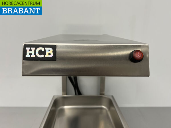 HCB RVS Frietwarmer Frietwarmhouder 1/1 gastronorm GN 230V Horeca - Afbeelding 5