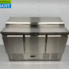 RVS HCB Saladette Saladiere Koelwerkbank 136,5 cm 230V Horeca