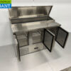 RVS HCB Saladette Saladiere Koelwerkbank 136,5 cm 230V Horeca - Afbeelding 6