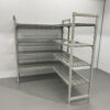 HCB Opbergrek Rek Stelling Koelcelrek Vriescelrek 152,5 x 53 x 180 cm Horeca - Afbeelding 6