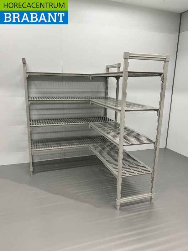 HCB Opbergrek Rek Stelling Koelcelrek Vriescelrek 152,5 x 53 x 180 cm Horeca - Afbeelding 6