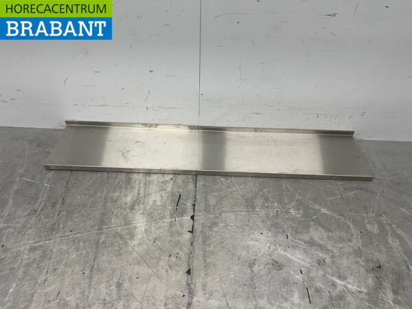 RVS Wandschap Schap 150 x 30 cm Horeca