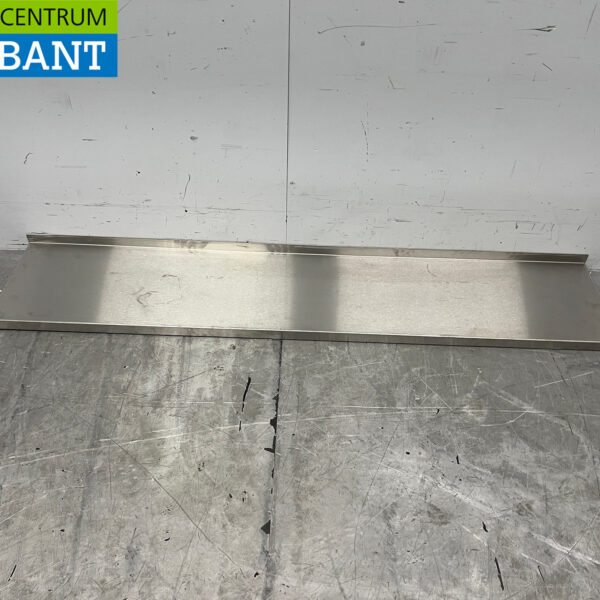 RVS Wandschap Schap 150 x 30 cm Horeca